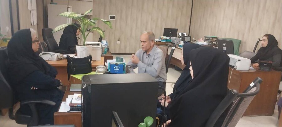 شهریار | بازدید کارشناس دفتر توانمندسازی استان تهران از مرکز مثبت زندگی ۵۷۶۳
