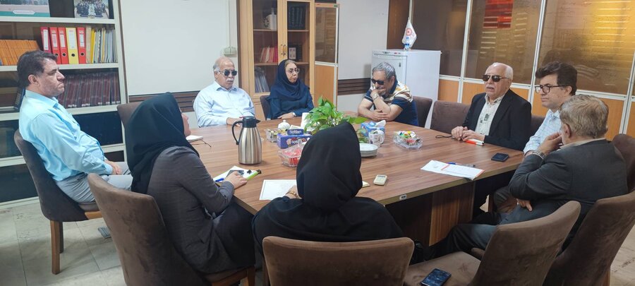 نشست برنامه ریزی برای گرامیداشت روز جهانی عصای سپید