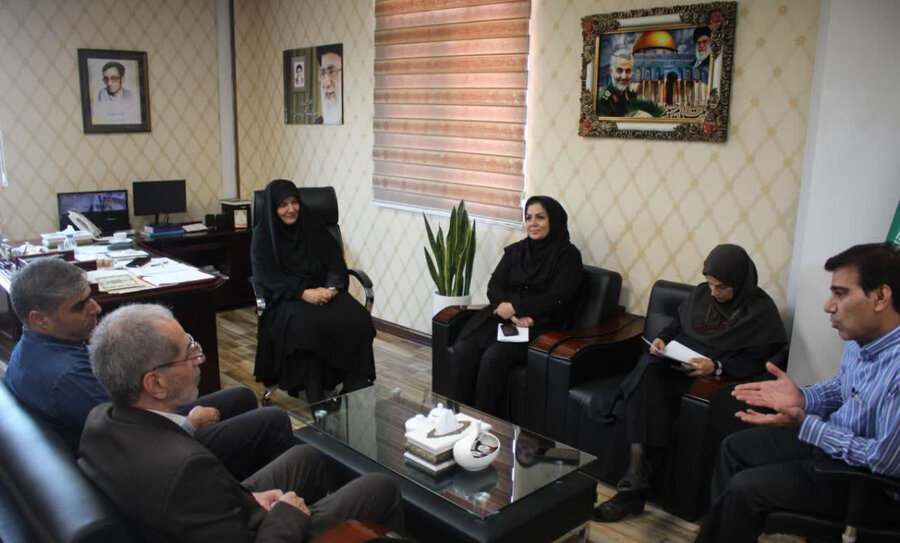 تقدیر از آزادگان سرافراز بهزیستی البرز به مناسبت سالروز بازگشت آزادگان به میهن اسلامی