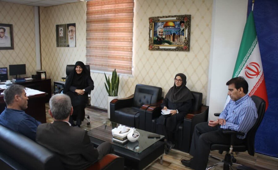 تقدیر از آزادگان سرافراز بهزیستی البرز به مناسبت سالروز بازگشت آزادگان به میهن اسلامی