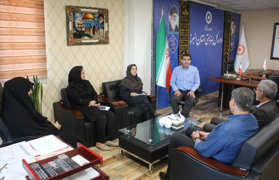 تقدیر از آزادگان سرافراز بهزیستی البرز به مناسبت سالروز بازگشت آزادگان به میهن اسلامی