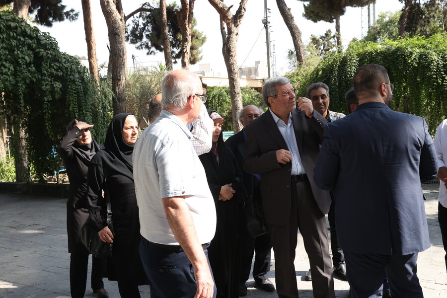 بازدید رئیس سازمان بهزیستی کشور از مرکز سالمندان یهودی