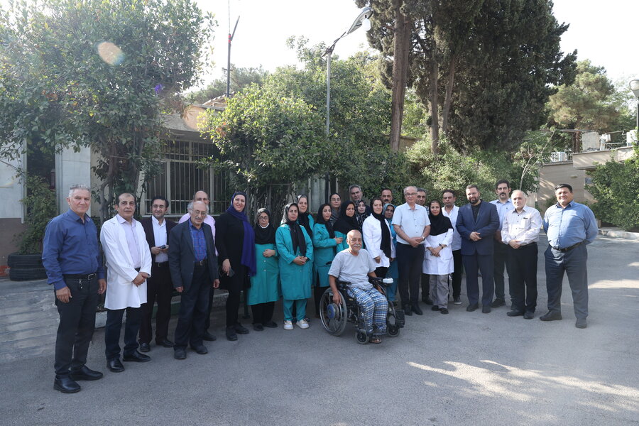 بازدید رئیس سازمان بهزیستی کشور از مرکز سالمندان یهودی