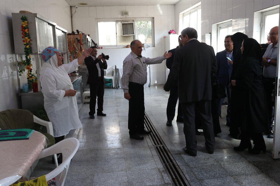 بازدید رئیس سازمان بهزیستی کشور از مرکز سالمندان یهودی