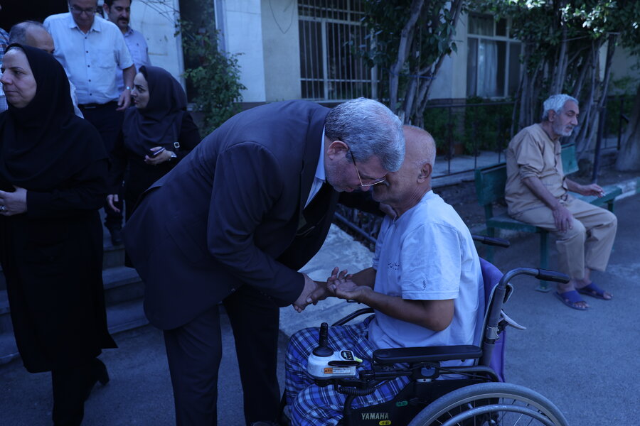 بازدید رئیس سازمان بهزیستی کشور از مرکز سالمندان یهودی