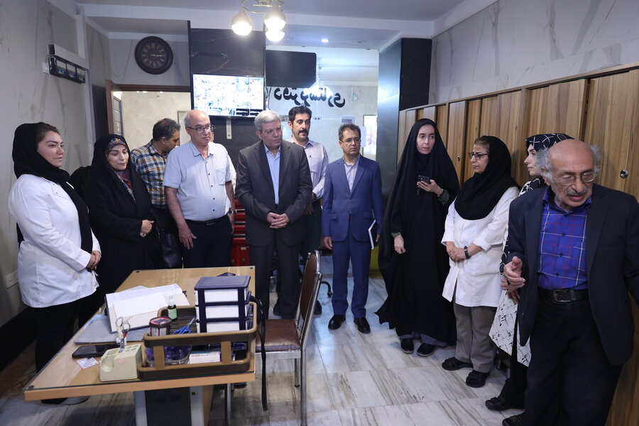 بازدید رئیس سازمان بهزیستی کشور از مرکز سالمندان یهودی