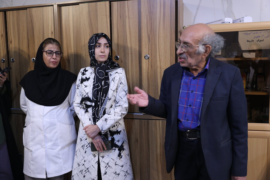 بازدید رئیس سازمان بهزیستی کشور از مرکز سالمندان یهودی