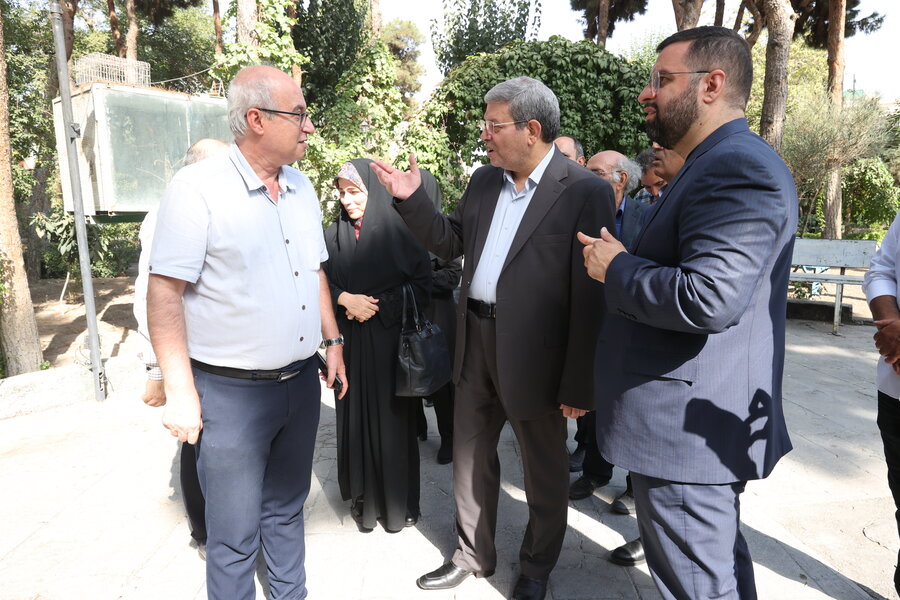 بازدید رئیس سازمان بهزیستی کشور از مرکز سالمندان یهودی