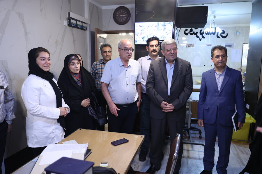 بازدید رئیس سازمان بهزیستی کشور از مرکز سالمندان یهودی