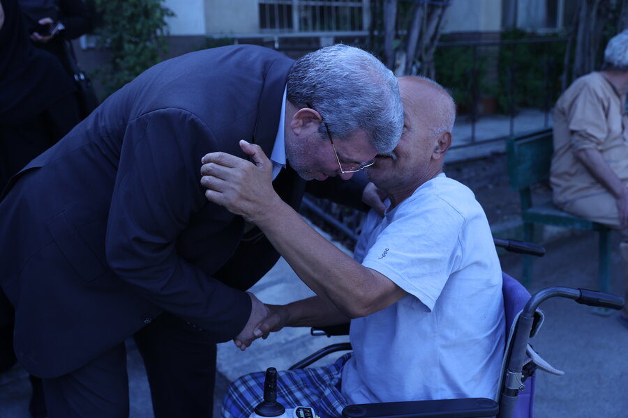 بازدید رئیس سازمان بهزیستی کشور از مرکز سالمندان یهودی