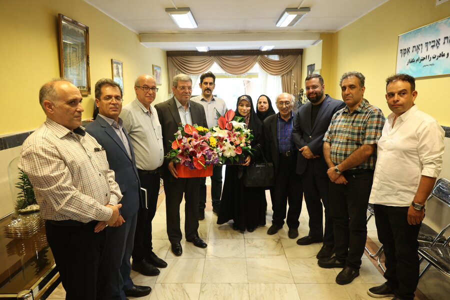 بازدید رئیس سازمان بهزیستی کشور از مرکز سالمندان یهودی