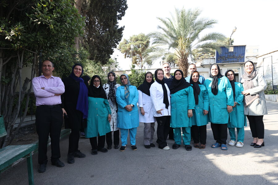 بازدید رئیس سازمان بهزیستی کشور از مرکز سالمندان یهودی