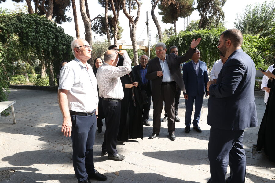 بازدید رئیس سازمان بهزیستی کشور از مرکز سالمندان یهودی