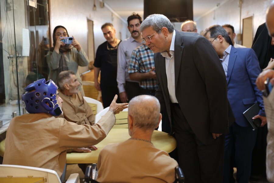 بازدید رئیس سازمان بهزیستی کشور از مرکز سالمندان یهودی