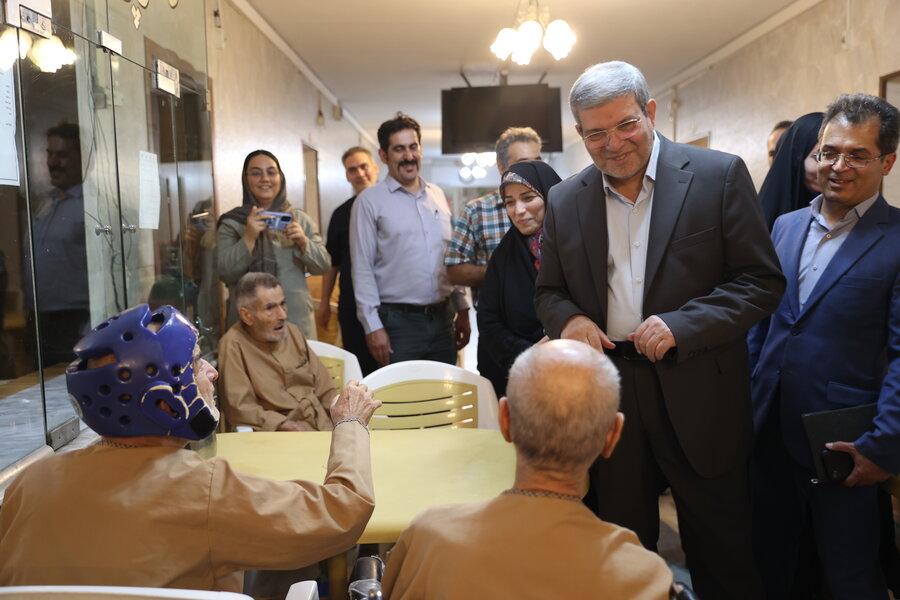 بازدید رئیس سازمان بهزیستی کشور از مرکز سالمندان یهودی