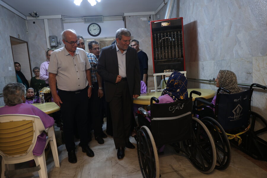 بازدید رئیس سازمان بهزیستی کشور از مرکز سالمندان یهودی