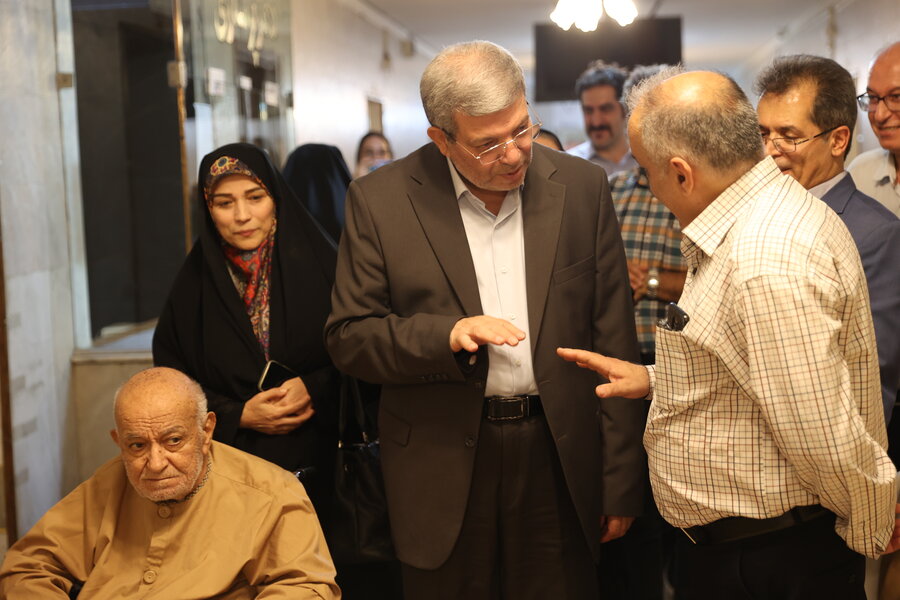 بازدید رئیس سازمان بهزیستی کشور از مرکز سالمندان یهودی