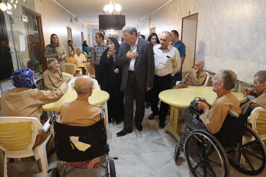 بازدید رئیس سازمان بهزیستی کشور از مرکز سالمندان یهودی
