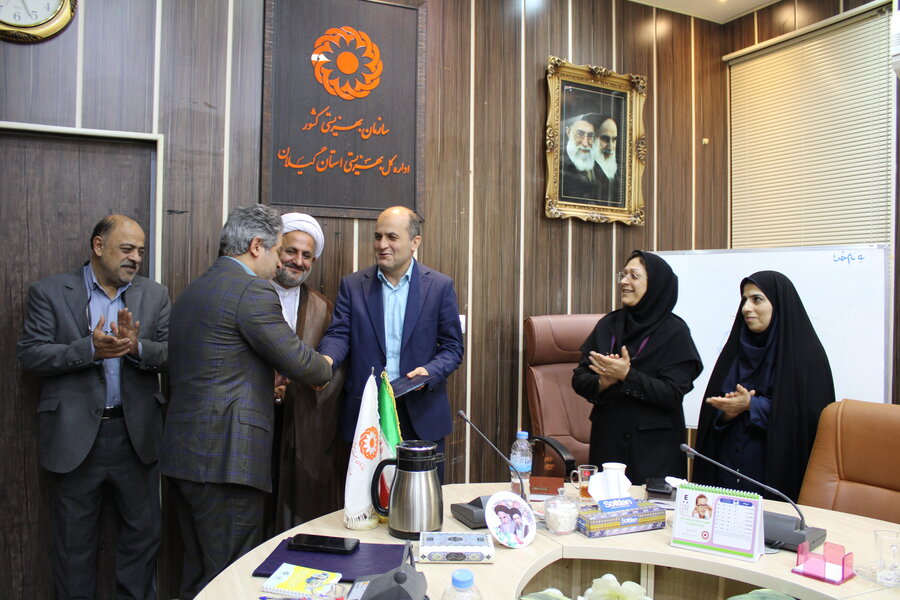 تکریم و معارفه معاونت توسعه و مدیریت منابع