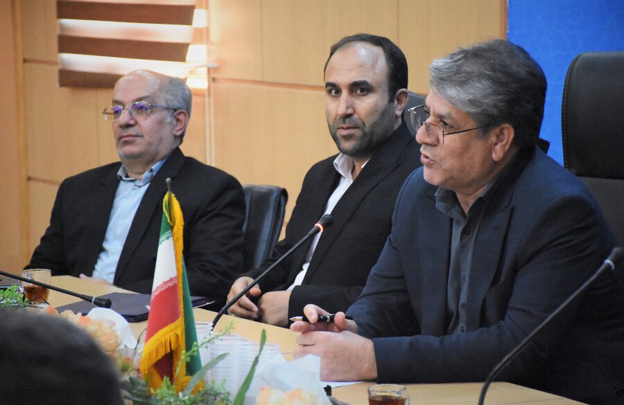 تکریم و معارفه رؤسای اداره بهزیستی اسلام آباد غرب