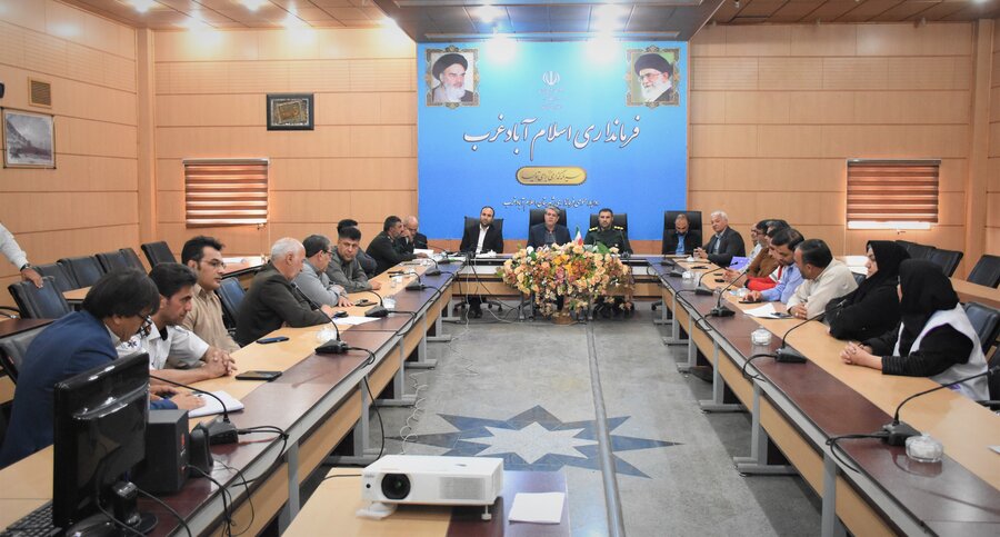 تکریم و معارفه رؤسای اداره بهزیستی اسلام آباد غرب