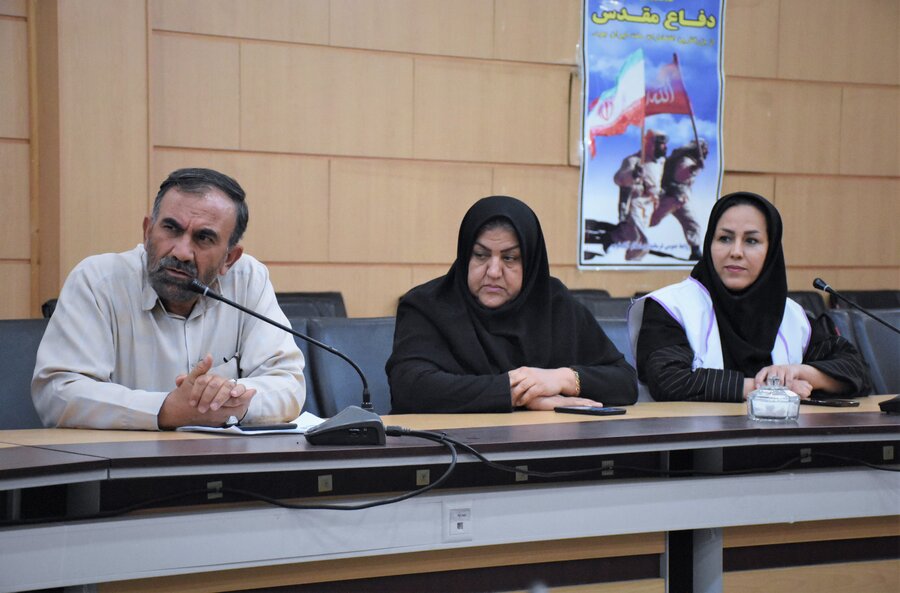 تکریم و معارفه رؤسای اداره بهزیستی اسلام آباد غرب