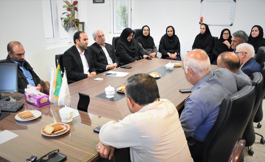 تکریم و معارفه رؤسای اداره بهزیستی اسلام آباد غرب