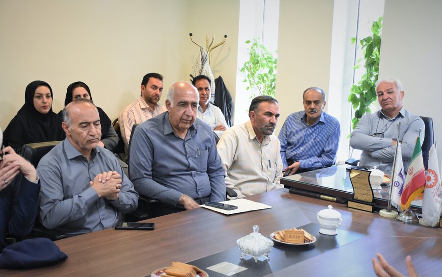 تکریم و معارفه رؤسای اداره بهزیستی اسلام آباد غرب