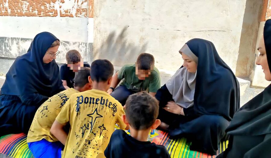 برگزاری اردوی یک‌ روزه موسسه خیریه نور امید با حضور رئیس اداره بهزیستی شاهین‌دژ