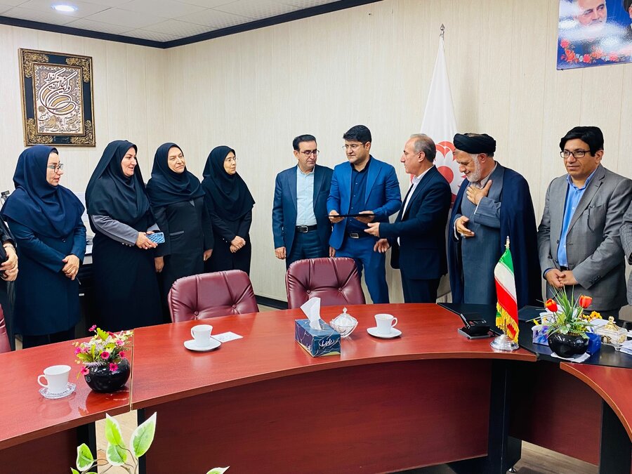 مراسم تکریم و معارفه معاون توانبخشی بهزیستی کهگیلویه و بویراحمد برگزار شد