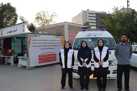 گزارش تصویری اافتتاحیه نمایشگاه تشکل های مردم نهاد استان مرکزی 