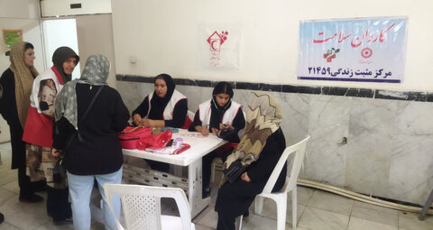 کرج | کاروان سلامت در حسین‌آباد مهرشهر برگزار شد