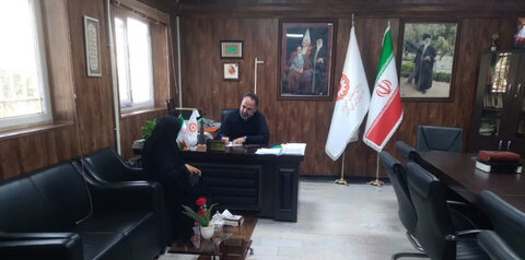 اشتهارد | ملاقات رئیس اداره بهزیستی شهرستان اشتهارد با جامعه هدف محترم