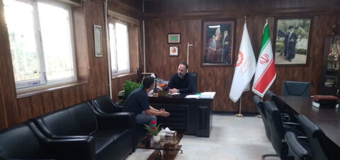 اشتهارد | ملاقات رئیس اداره بهزیستی شهرستان اشتهارد با جامعه هدف محترم