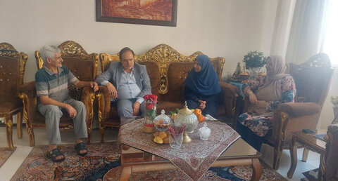 کرج | تجلیل بهزیستی کرج از آزاده و جانباز تحت حمایت در سالروز بازگشت آزادگان