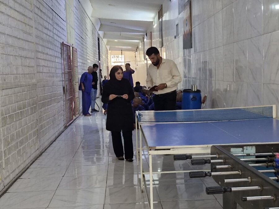 رباط کریم | بازدید از مرکز اقامتی ماده ۱۶ تحت نظارت بهزیستی شهرستان و انجام غربالگری 