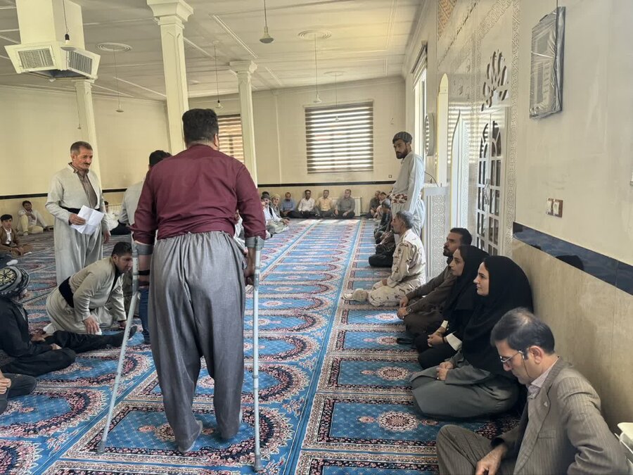 بازدید مسئولان مریوان از روستاهای محروم بخش سرشیو