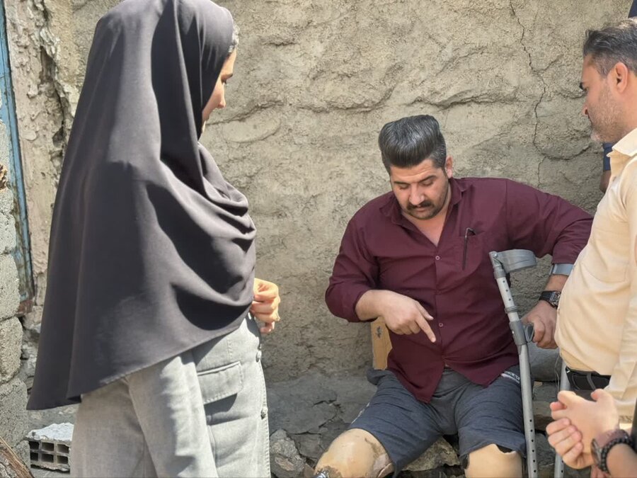 بازدید مسئولان مریوان از روستاهای محروم بخش سرشیو
