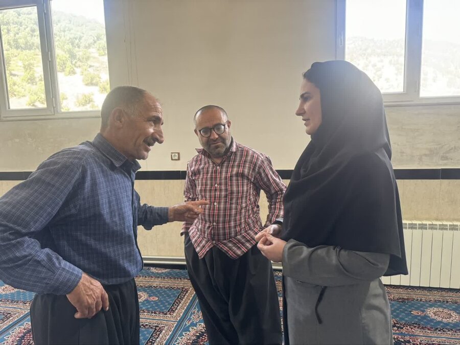 بازدید مسئولان مریوان از روستاهای محروم بخش سرشیو