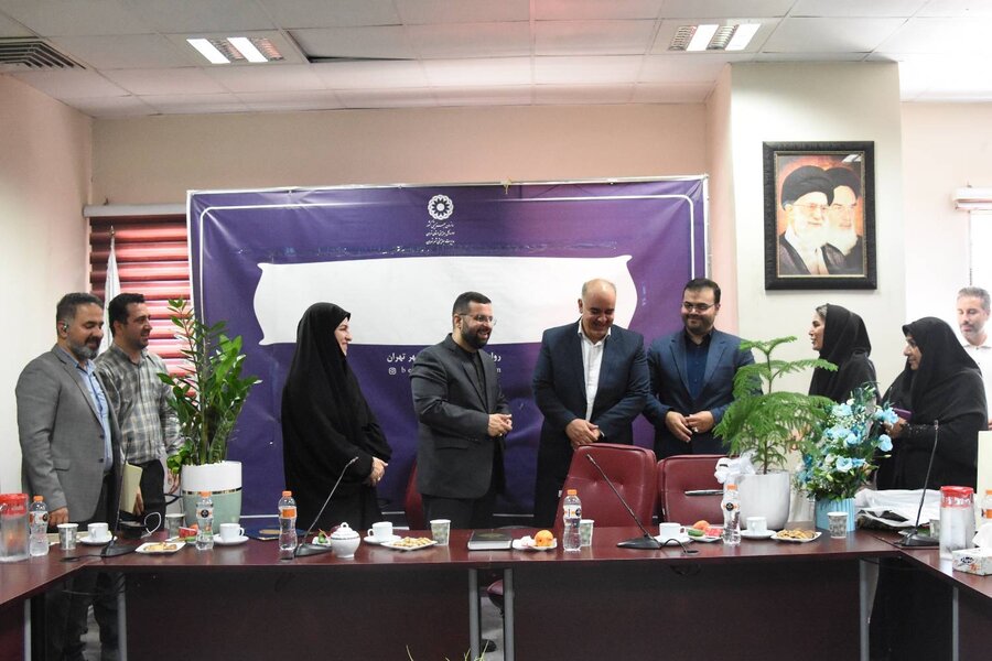 آیین تکریم و معارفه مدیر بهزیستی شهرستان تهران برگزار شد