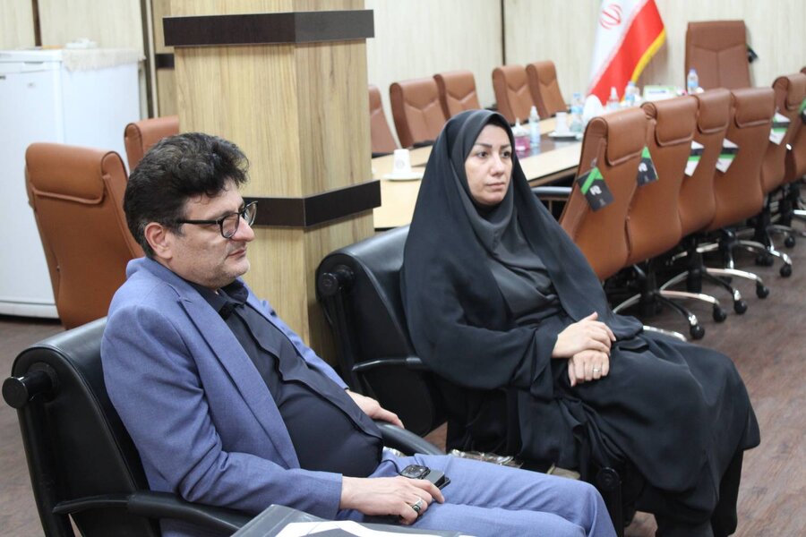 دیدار نماینده مردم شفت و فومن در مجلس شورای اسلامی با سرپرست معاونت توسعه مدیریت و منابع بهزیستی گیلان