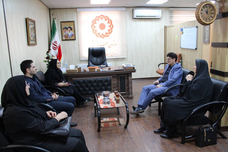 دیدار نماینده مردم شفت و فومن در مجلس شورای اسلامی با سرپرست معاونت توسعه مدیریت و منابع بهزیستی گیلان