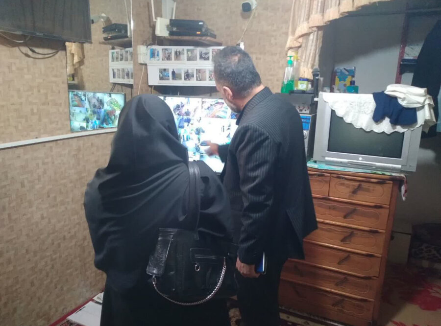 اشتهارد | بازدید دوره ای رئیس اداره بهزیستی شهرستان اشتهارد از مرکز مثبت زندگی