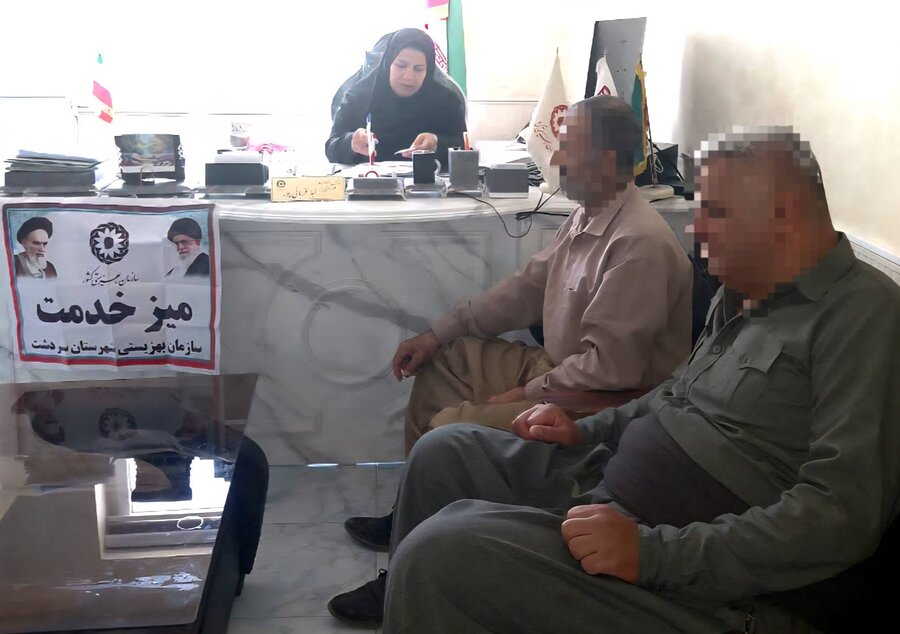دیدار چهره به چهره رئیس اداره بهزیستی سردشت با مددجویان
