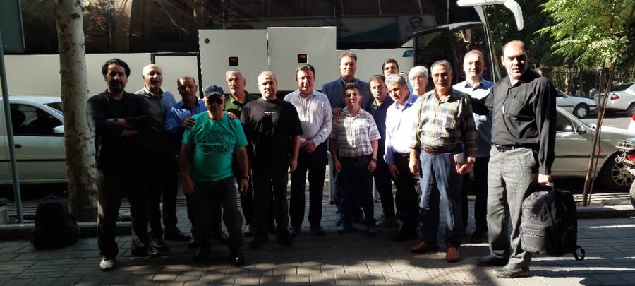 حرکت کاروان پیاده بهزیستی به سوی حرم امام رضا (ع)