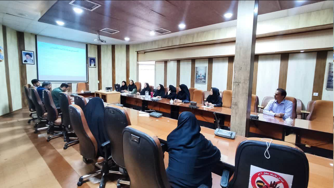  حضور رئیس بهزیستی در کمیته سلامت سالمندان تویسرکان