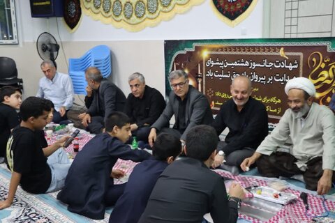 گزارش تصویری ا برگزاری مراسم عزاداری شب شهادت امام هشتم حضرت امام رضا علیه‌السلام