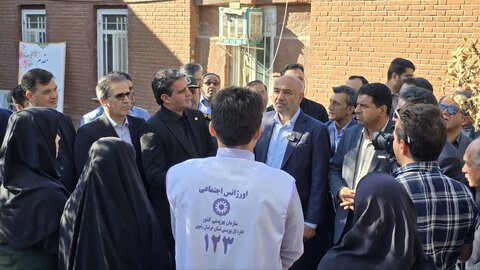 بازدید وزیر تعاون کار و رفاه اجتماعی