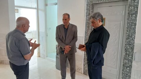 گزارش تصویری / بازدید مدیران بهزیستی قم از مراحل تجهیز مرکز توانبخشی سرای ایثار