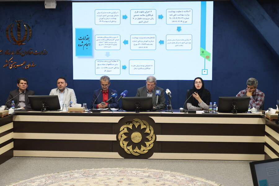 آغاز طرح غربالگری سلامت ۲۸۴ هزار زن سرپرست خانوار تحت پوشش بهزیستی